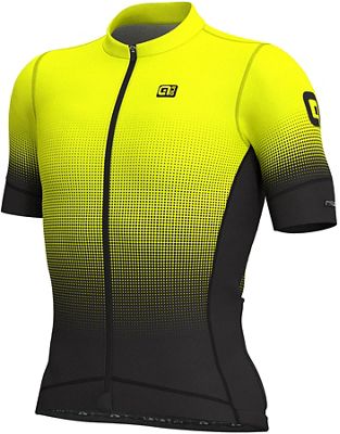Maillot Alé PRS MC Dots - Noir/Fluro Yellow, Noir/Fluro Yellow