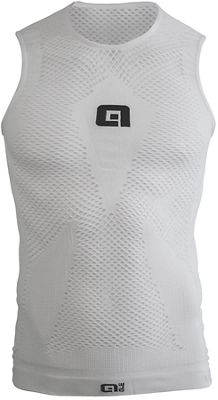 Alé S1 Summer Mesh Sleeveless Base Layer - Blanc - S/M, Blanc
