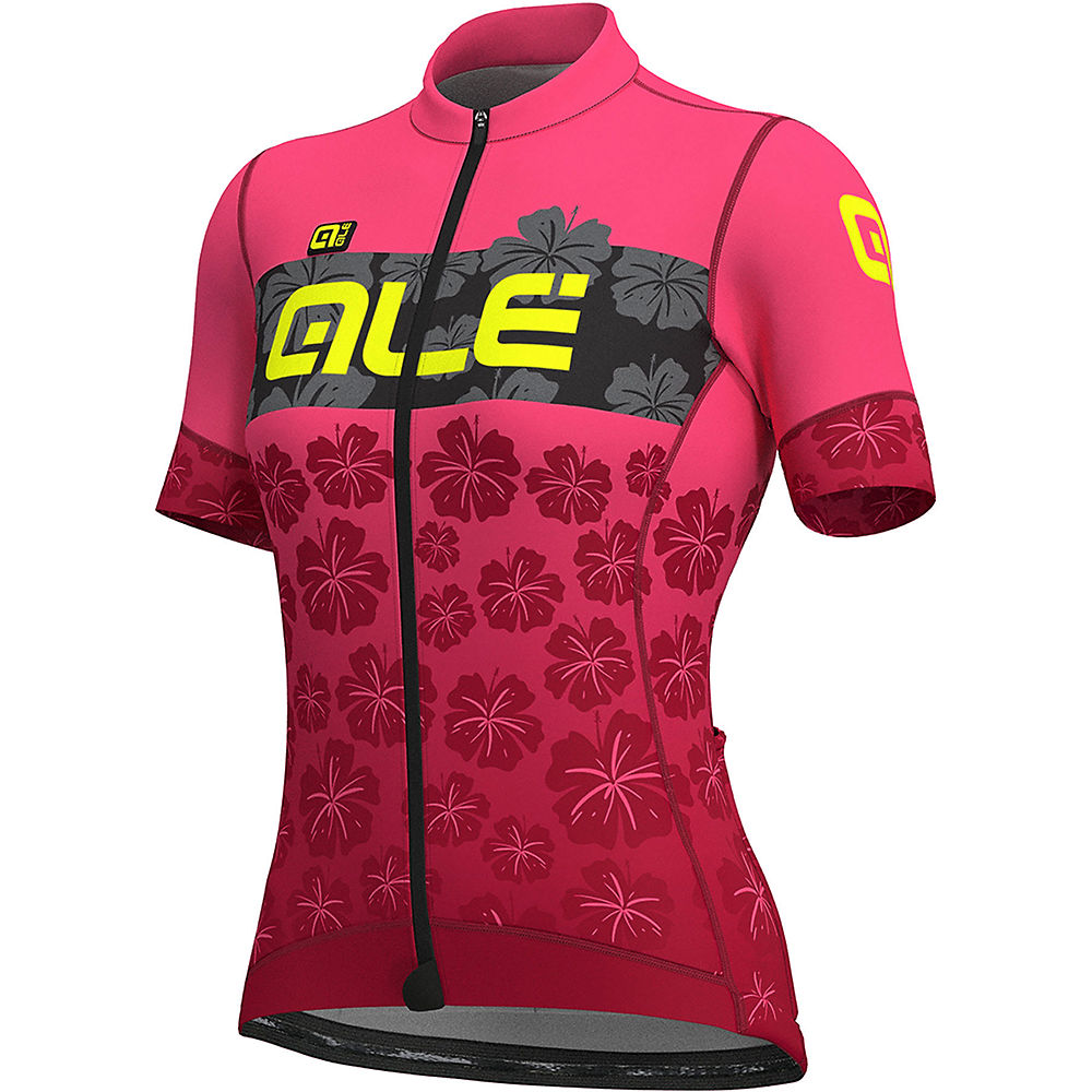 Alé Women's PRS MC Ibisco Jersey - Rouge/Rose - XL
