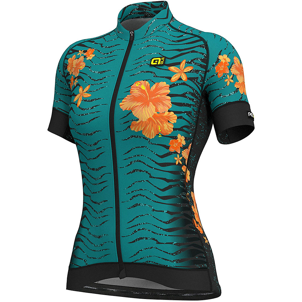 Maillot Femme Alé Graphics PRR MC Savana - Bleu/Orange - XS