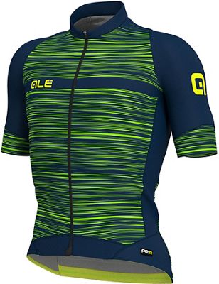 Alé Graphics PRR MC The End Jersey  - Blue-Fluro Green, Blue-Fluro Green
