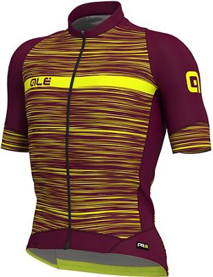 Alé Graphics PRR MC The End Jersey - Rouge/Fluro Yellow - XL