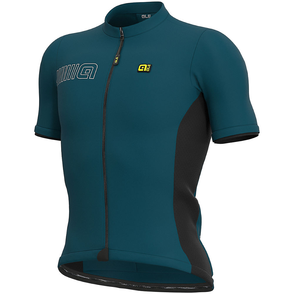 Maillot Alé Solid MC Colour Block - Lagoon - XS, Lagoon