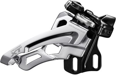 Shimano XT M8000 E 3x11 Speed Front Derailleur - Black - Silver - E2 Type, Black - Silver