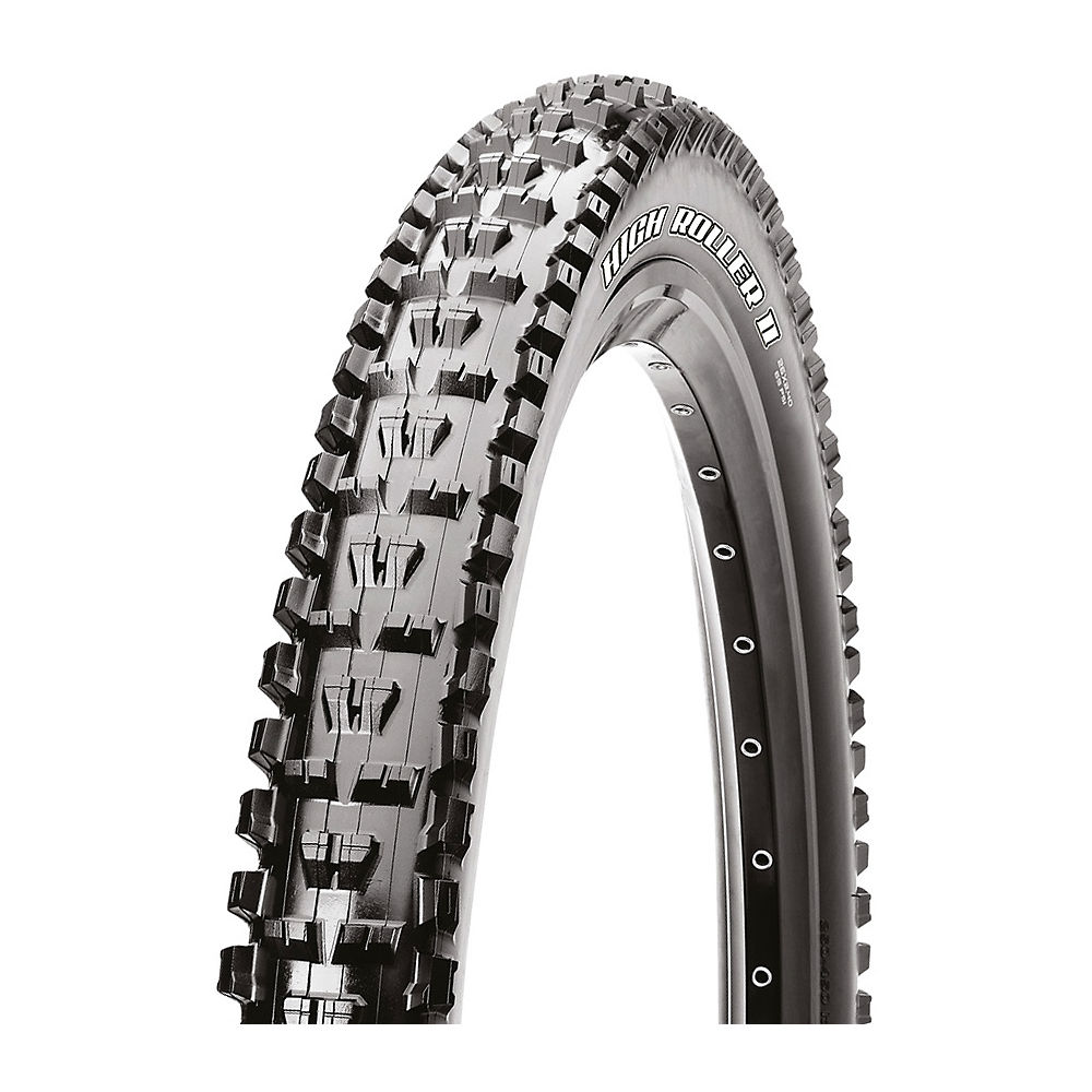 Pneu Maxxis High Roller II Silkshield (pour vélo électrique) - Noir - Folding Bead, Noir