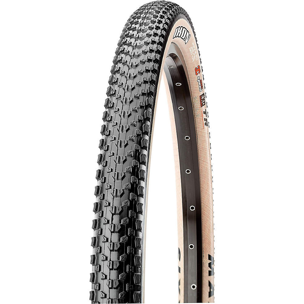 Pneu VTT Maxxis Ikon Skinwall (3C EXO TR) - Noir - Folding Bead, Noir