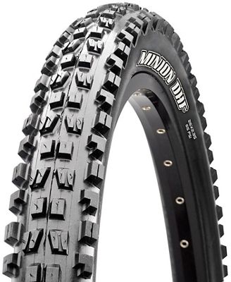 Maxxis Minion DHF MTB WT Tyre (3C-EXO+-TR) - Black - Folding Bead, Black