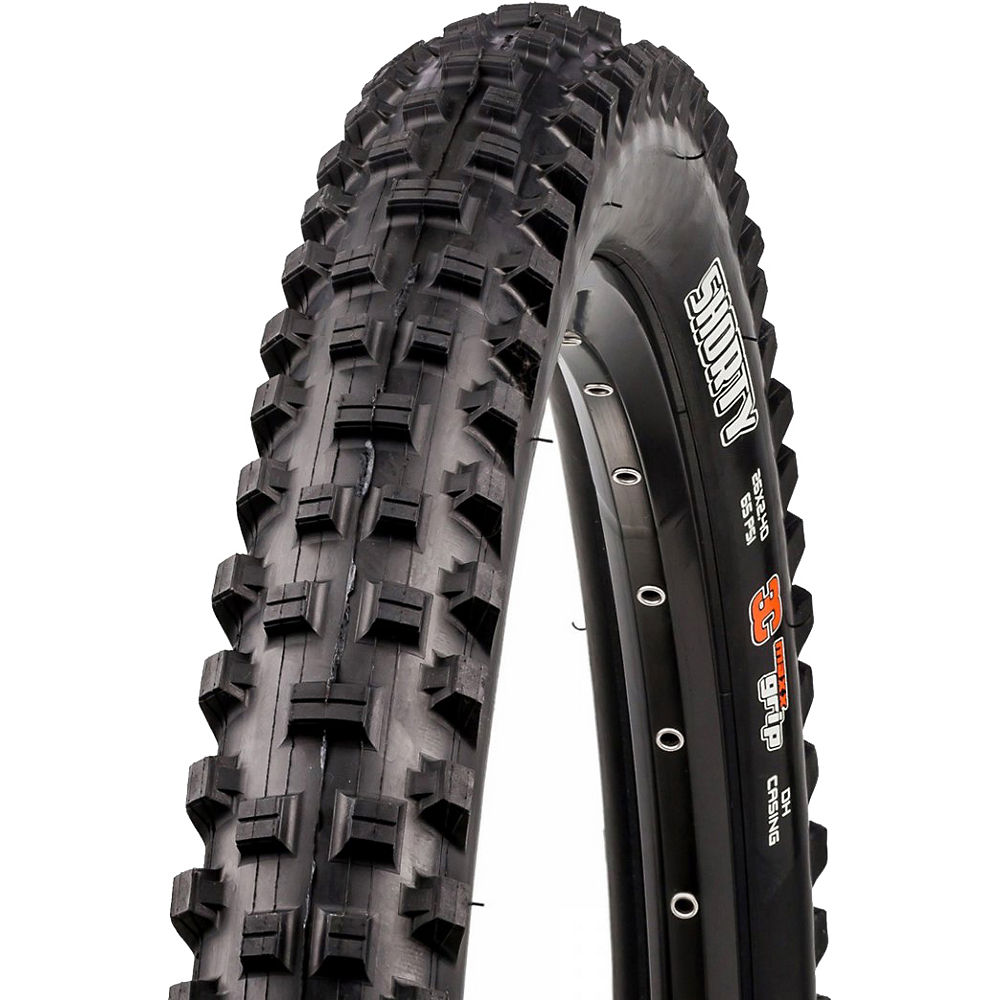 Pneu VTT Maxxis Shorty DH (WT 3C TR) - Noir - Folding Bead, Noir