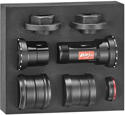 Token Ninja 5in1 Shimano Bottom Bracket - Black, Black