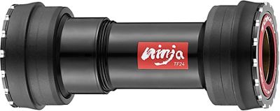 Token Ninja BB30 frame Shimano Bottom Bracket - Black - 24mm Spindle, Black