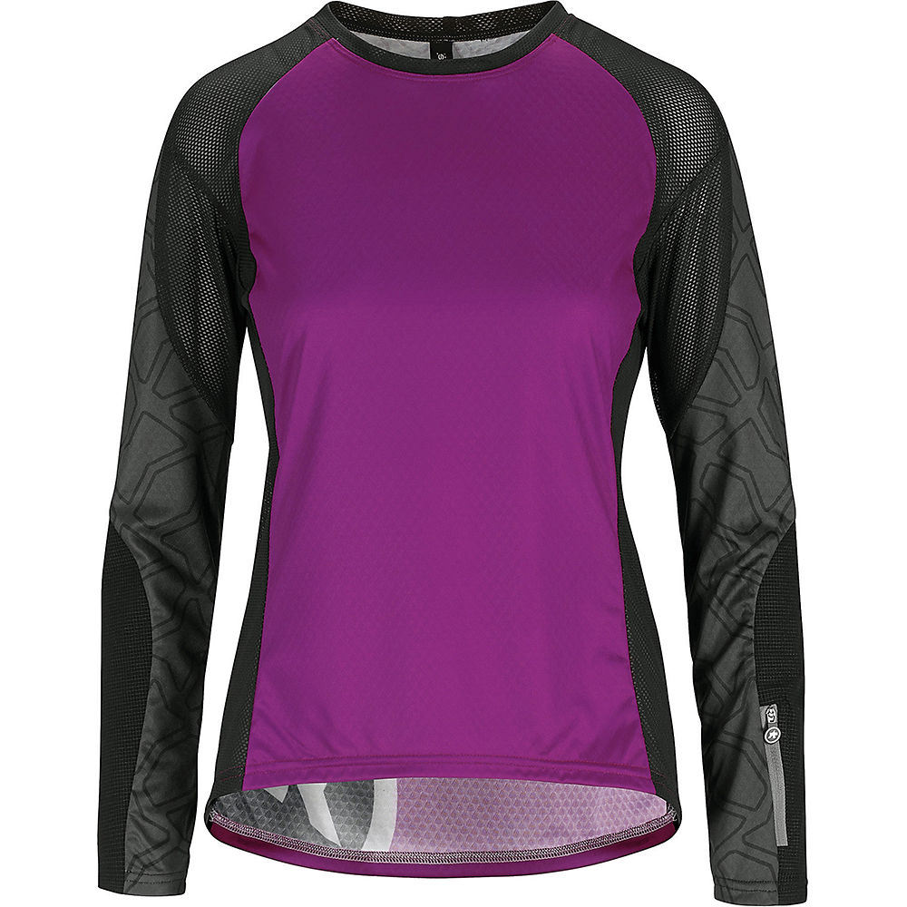 Assos Women's Long Sleeve Trail Jersey - Cactus Purple
