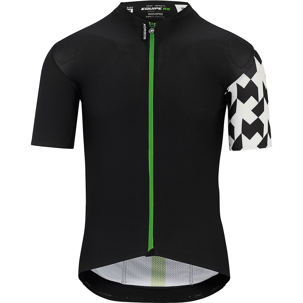 Maillot Assos EQUIPE RS Aero (manches courtes) - Data Green