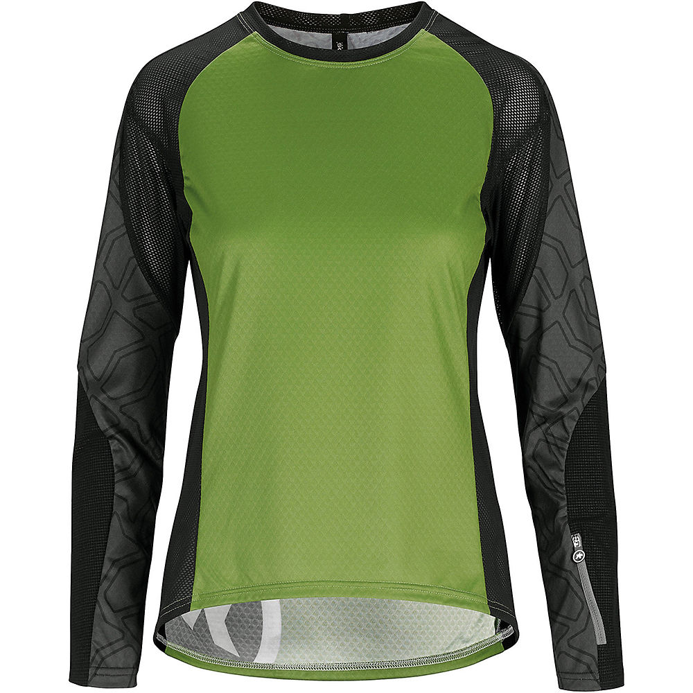 Assos Women's Long Sleeve Trail Jersey 2020 - Pan Green - XXL