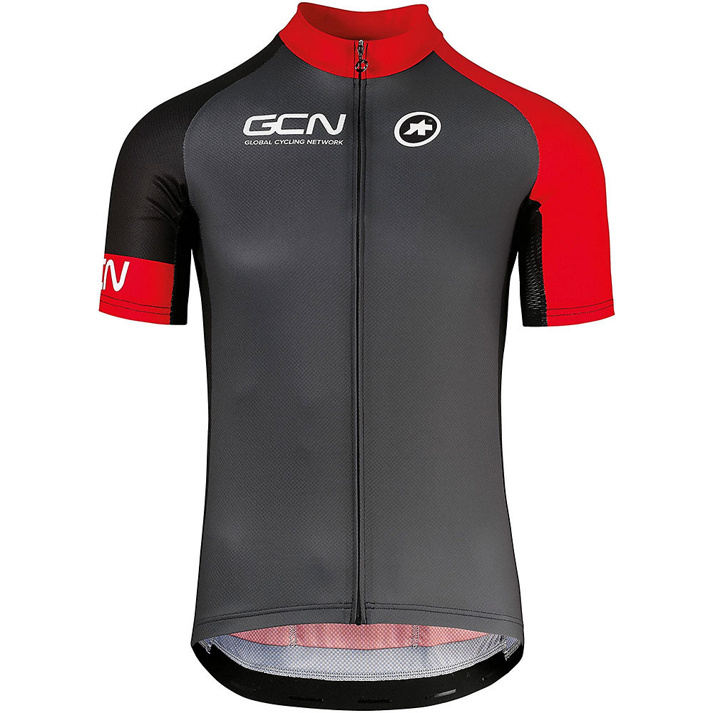 Assos SS.GCN Pro Training Jersey - Noir/Rouge - XXL