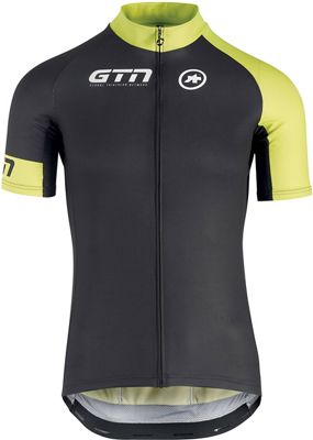 Assos SS.GCN Pro Training Jersey - Black-Yellow - XS}, Black-Yellow