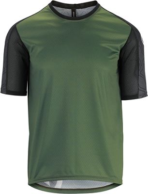 Assos Short Sleeve Trail Jersey - Mugo Green - XL