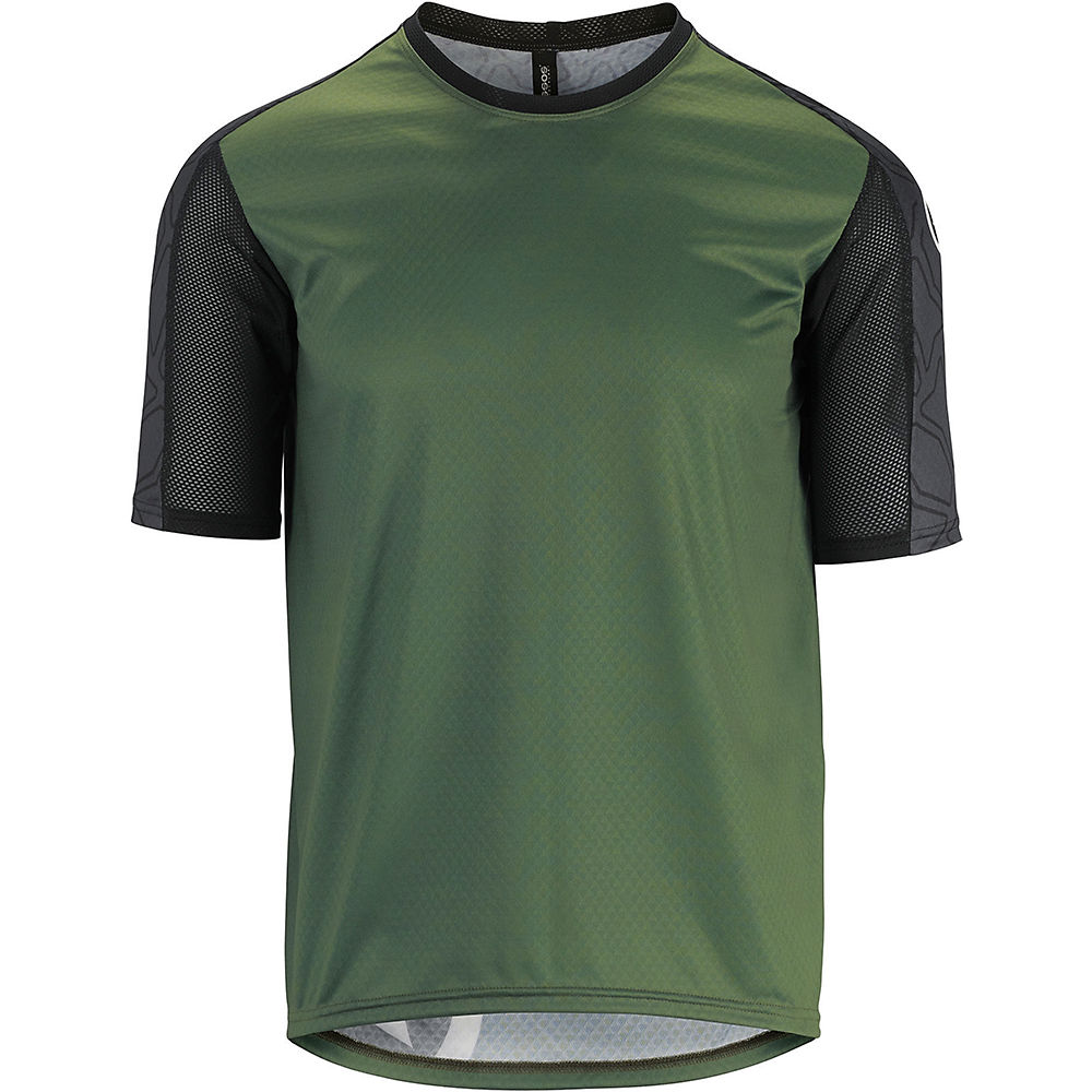 Assos Short Sleeve Trail Jersey – Mugo Green – XL, Mugo Green