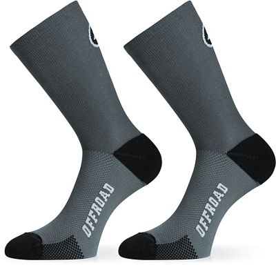 Assos XC Socks - Torpedo Grey - S/M}, Torpedo Grey