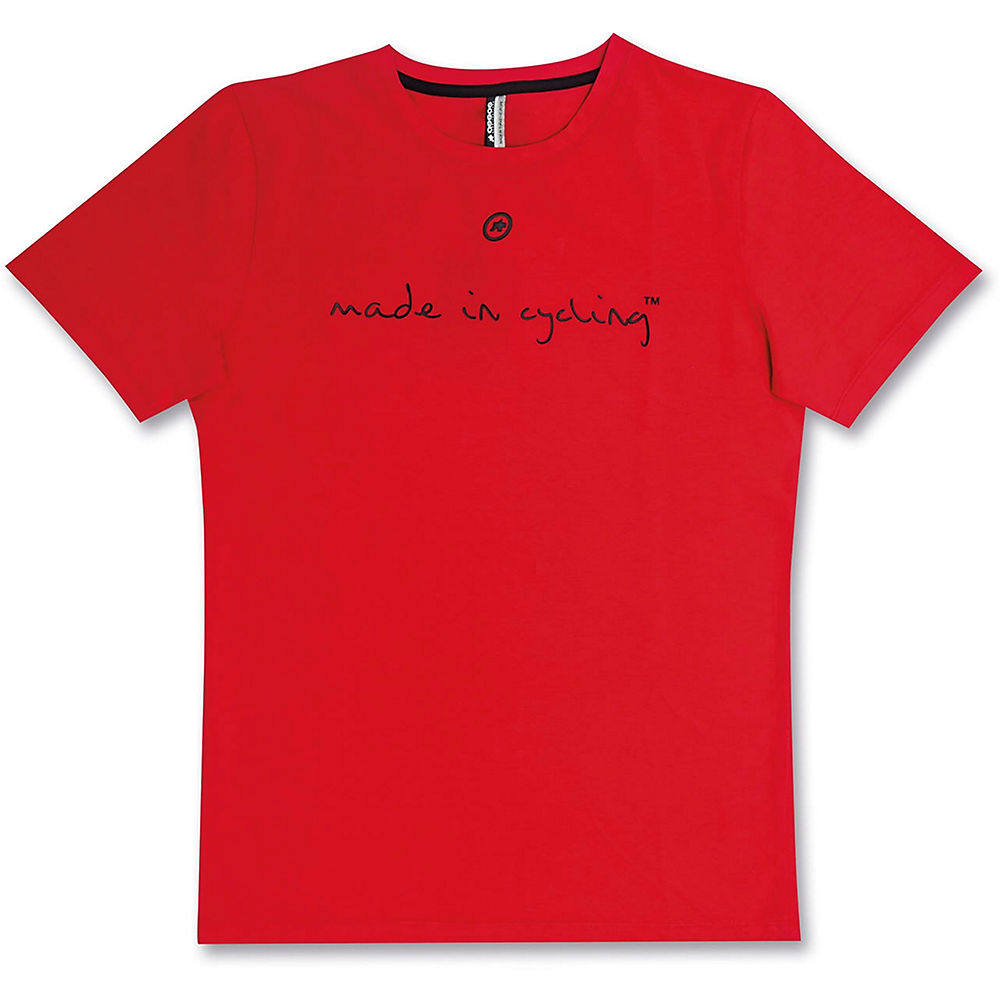 Assos Made in Cycling Short Sleeve T-Shirt - Rouge national