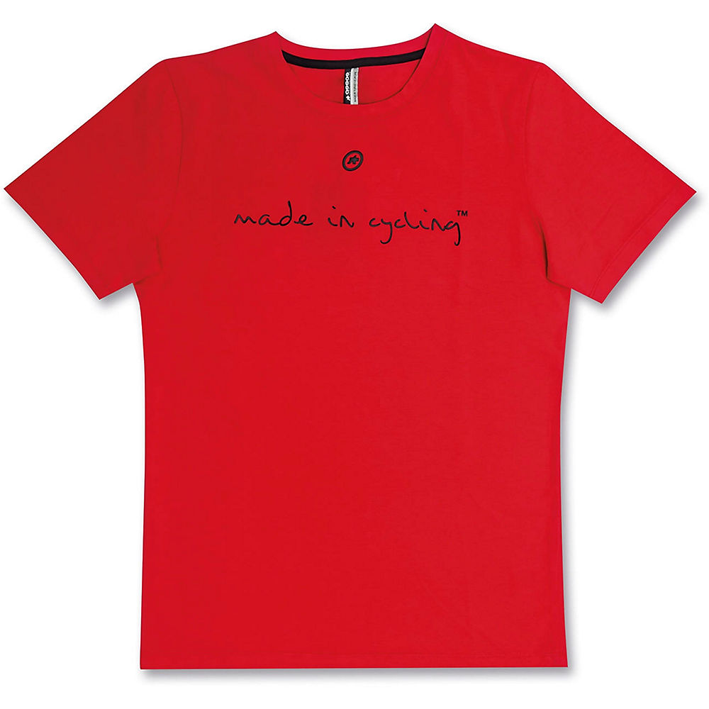 Assos Made in Cycling Short Sleeve T-Shirt - Rouge national - XXXL