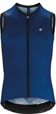 Assos MILLE GT Sleeveless Jersey SS20 - caleum Blue - L}, caleum Blue