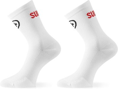 Assos Suisse Fed Socks - White - S/M}, White