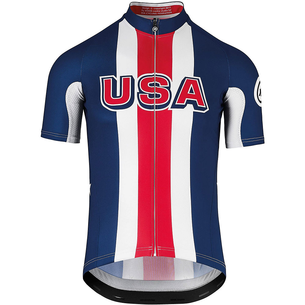 Maillot Assos USA (manches courtes) - Multi