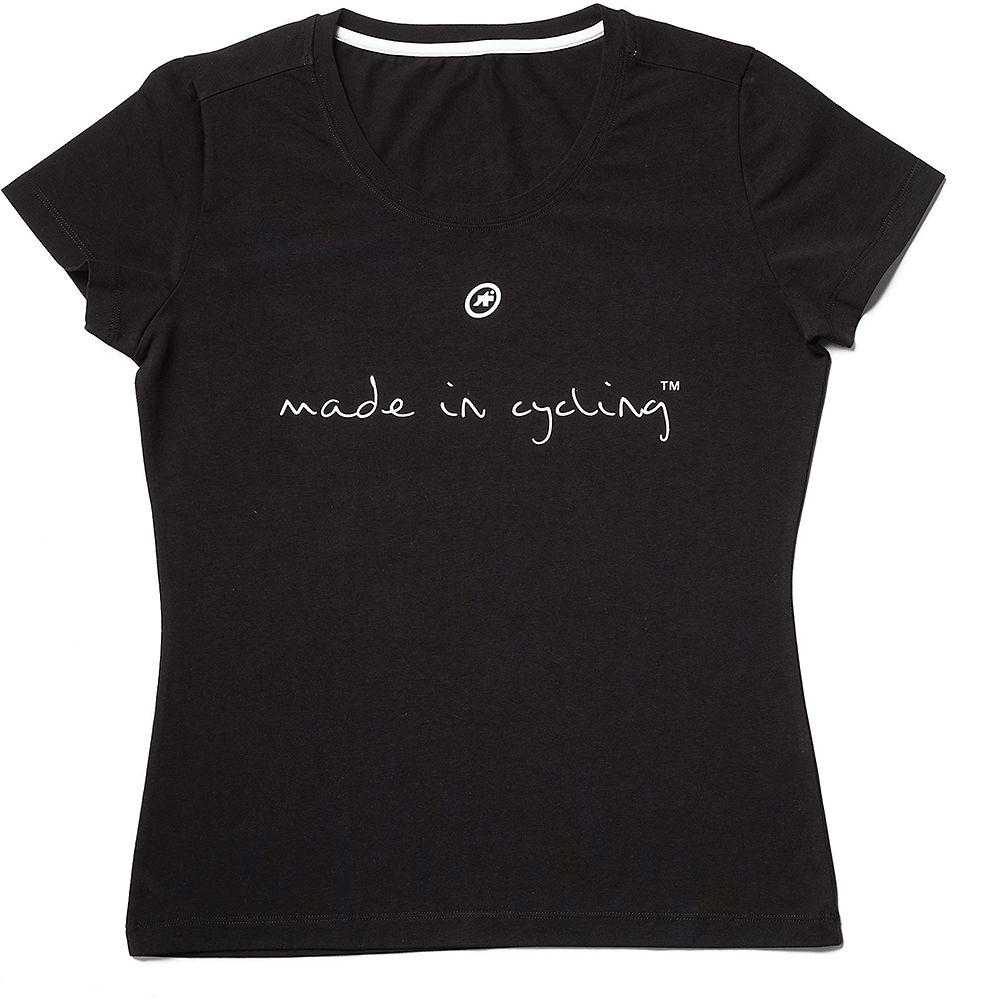 Assos Women's Made in Cycling SS T-Shirt - Block Noir - XL