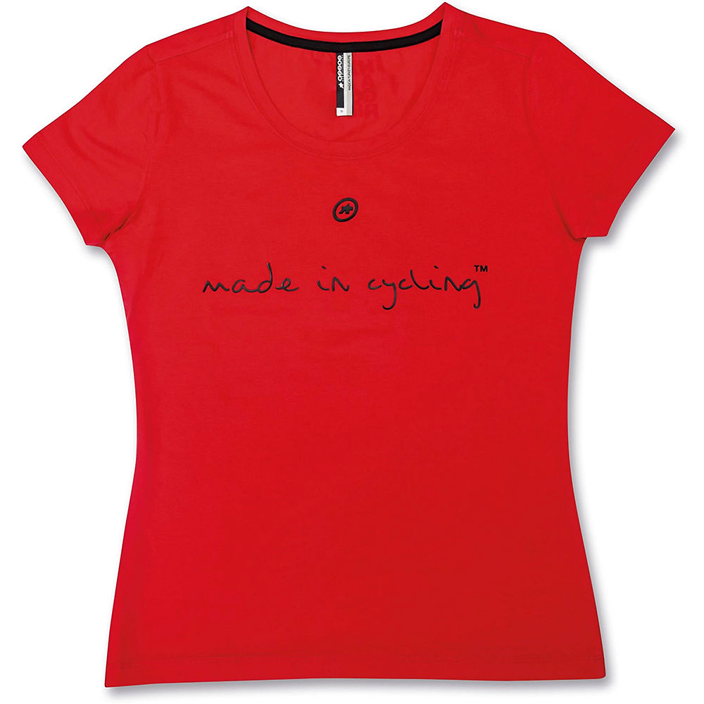 Assos Women's Made in Cycling SS T-Shirt - Rouge national