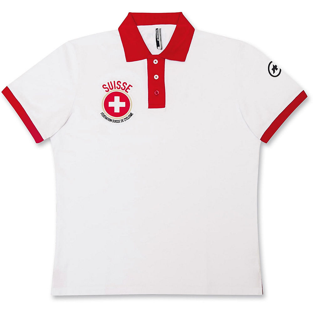 Assos Short Sleeve Polo Suisse - Blanc