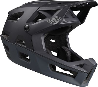 IXS Trigger Full Face MTB Helmet - Black - S/M}, Black