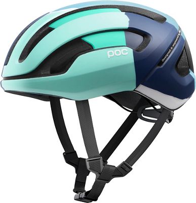 POC Omne Air SPIN Helmet - Color Splashes Multi Basalt Blue Matt - S}, Color Splashes Multi Basalt Blue Matt