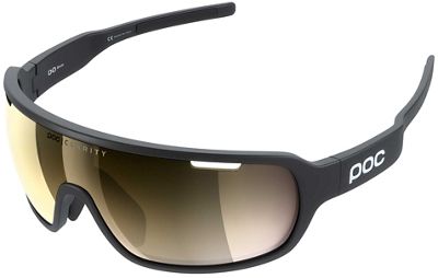 POC DO Blade Clarity Sunglasses - Uranium Black- Gold Mirror, Uranium Black- Gold Mirror