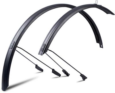 Cube Acid Mudguards SetTrekking 45 W Stays - Noir, Noir