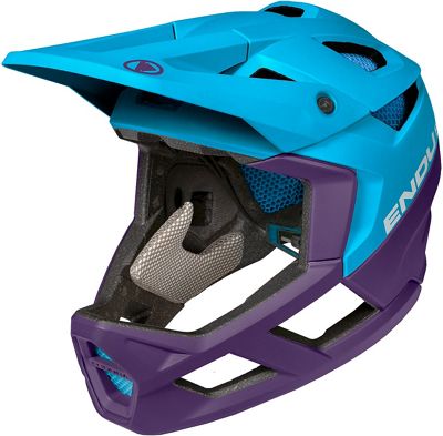 Endura MT500 Full Face Helmet - Electric Blue - L/XL/XXL}, Electric Blue