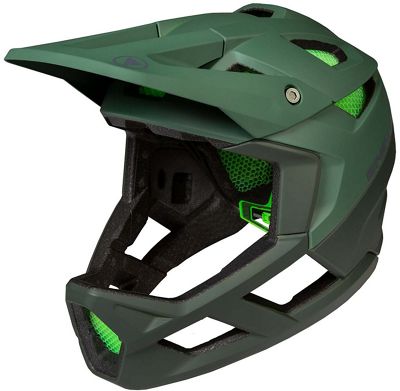 Endura MT500 Full Face Helmet - Forest Green - M/L}, Forest Green