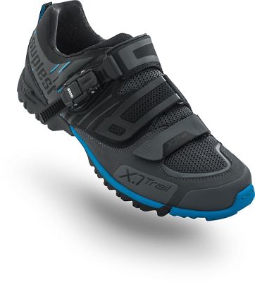 Suplest X.1 Trail Suptraction Off Road Shoe - black-dark grey-blue - EU 39