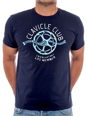 Cycology Clavicle Club T-Shirt - Marine, Marine