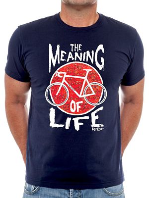 Cycology Meaning of Life T-Shirt - Marine, Marine