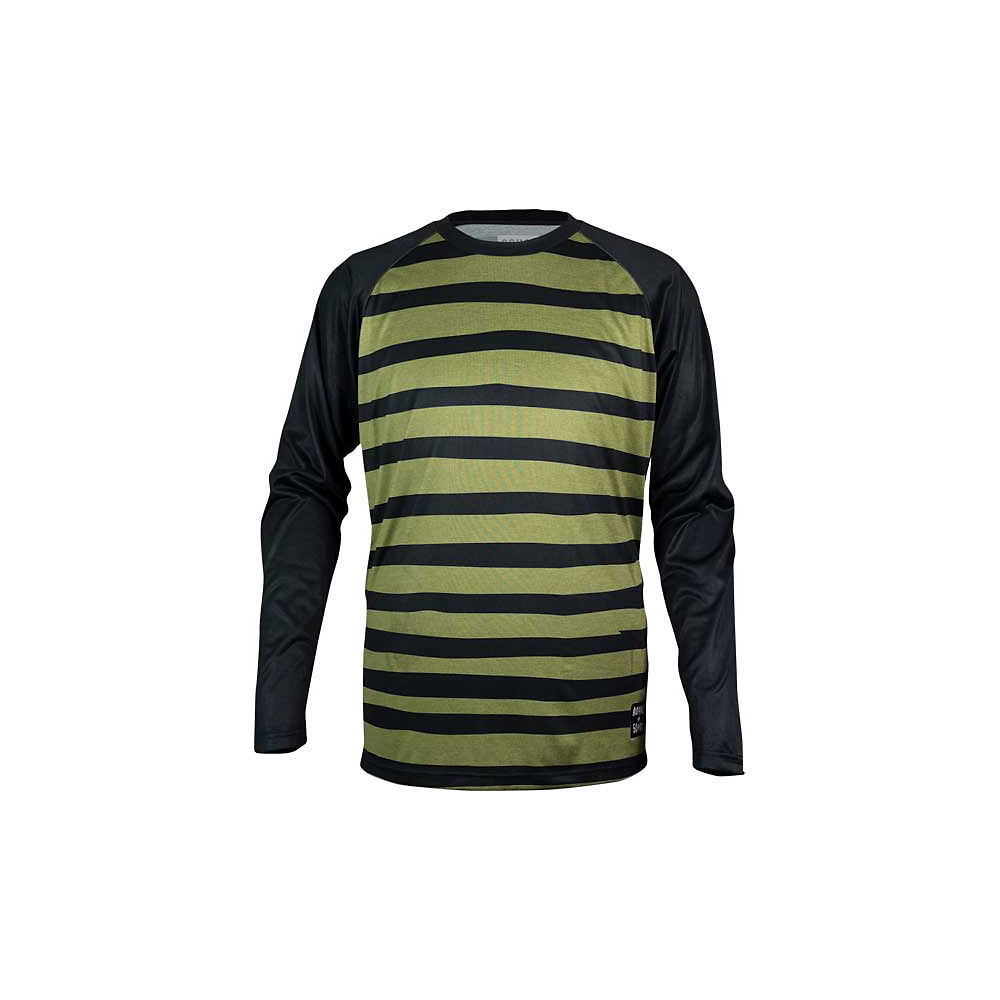 Maillot Royal Heritage (manches longues) - Olive Green/Black Heather - XL