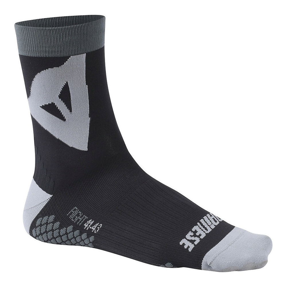 Dainese Riding Socks Med - Noir-Gris - S/M, Noir-Gris