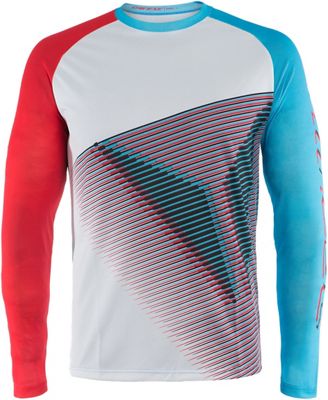 Dainese HG Jersey 3 - White-Red-Blue - XXL