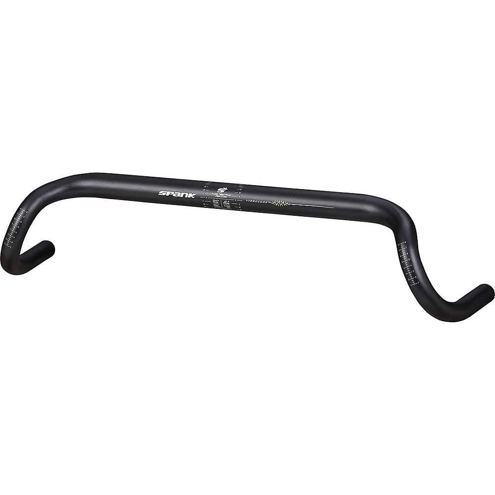 Spank Flare 25 Vibrocore Drop Bar - Noir - 31.8mm, Noir
