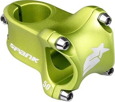 Spank Spike Race 2 Mountain Bike Stem - Green - 1.1/8", Green