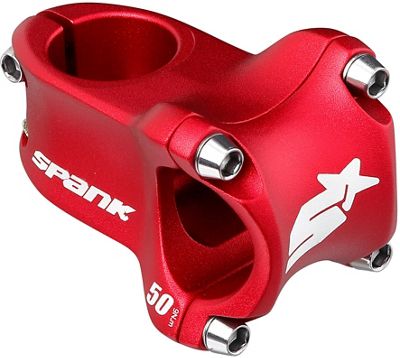 Spank Spike Race 2 Mountain Bike Stem - Red - 1.1/8", Red