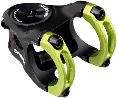 Spank Split 35 Mountain Bike Stem - Green - 1.1/8", Green