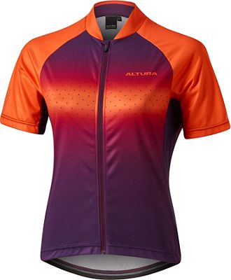 Altura Women's Airstream Short Sleeve Jersey - Coral-Plum - UK 12