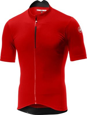 Castelli Espresso Jersey - Red-Black - XXL}, Red-Black