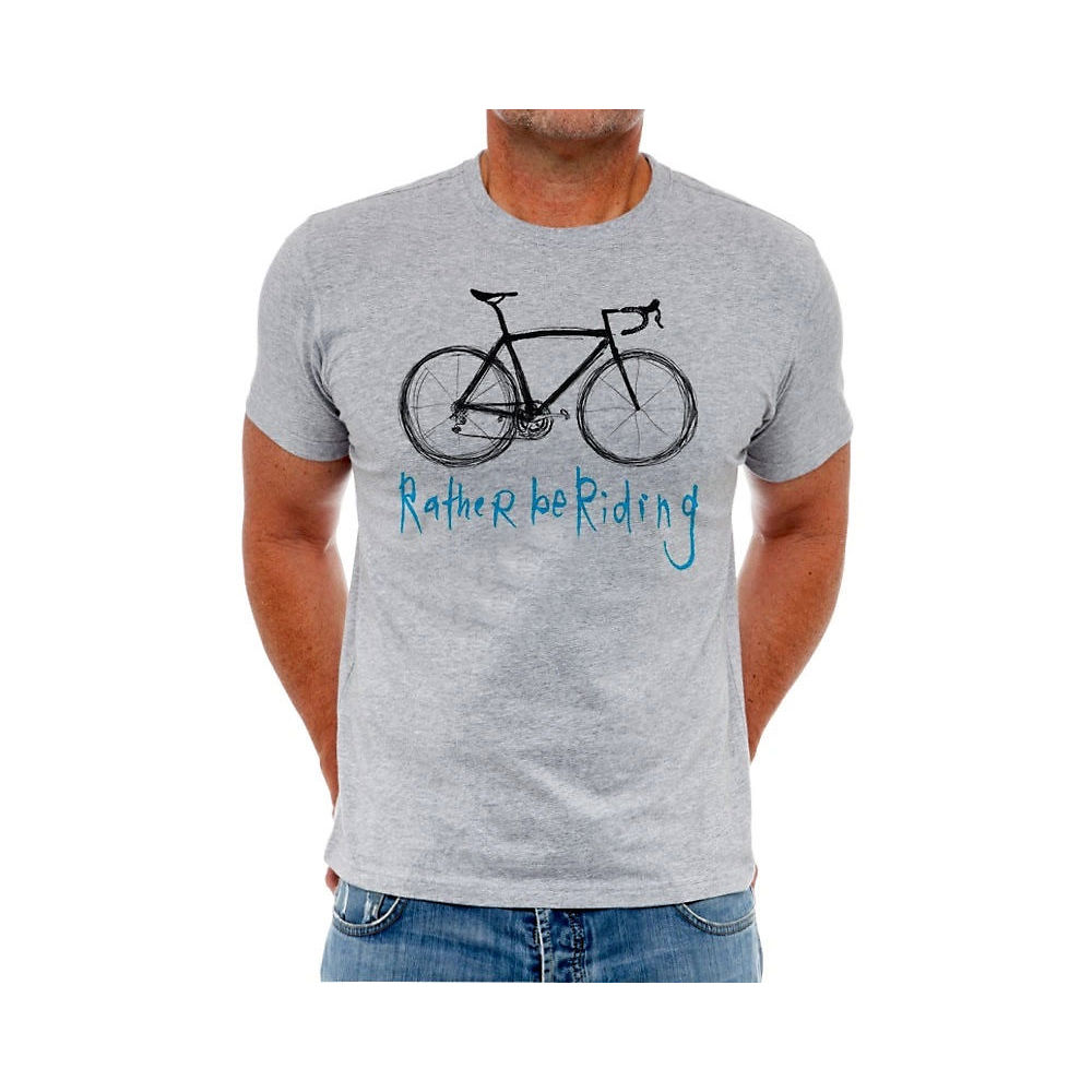 Cycology Rather Be Riding T-shirt - Gris - XL, Gris