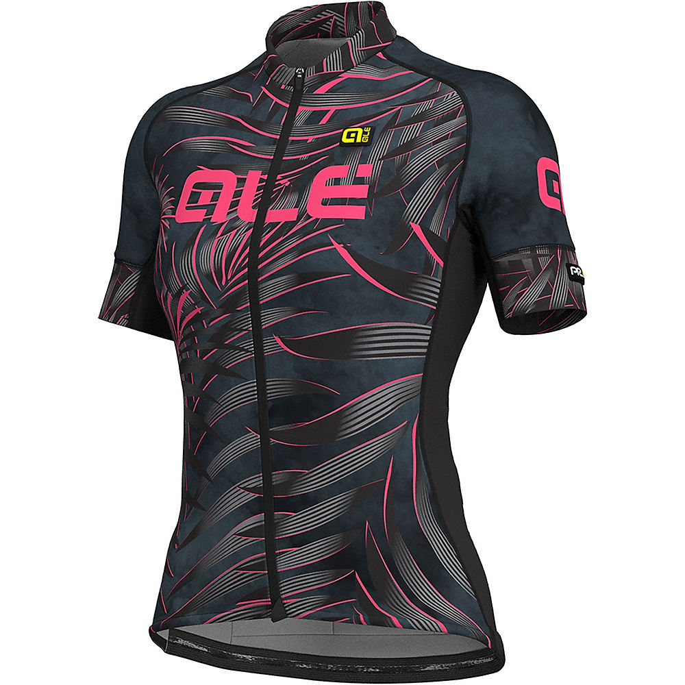 Maillot Femme Alé Graphics PRR MC - Noir/Fluro Pink, Noir/Fluro Pink